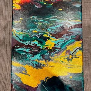 Abstract painting 11x16”